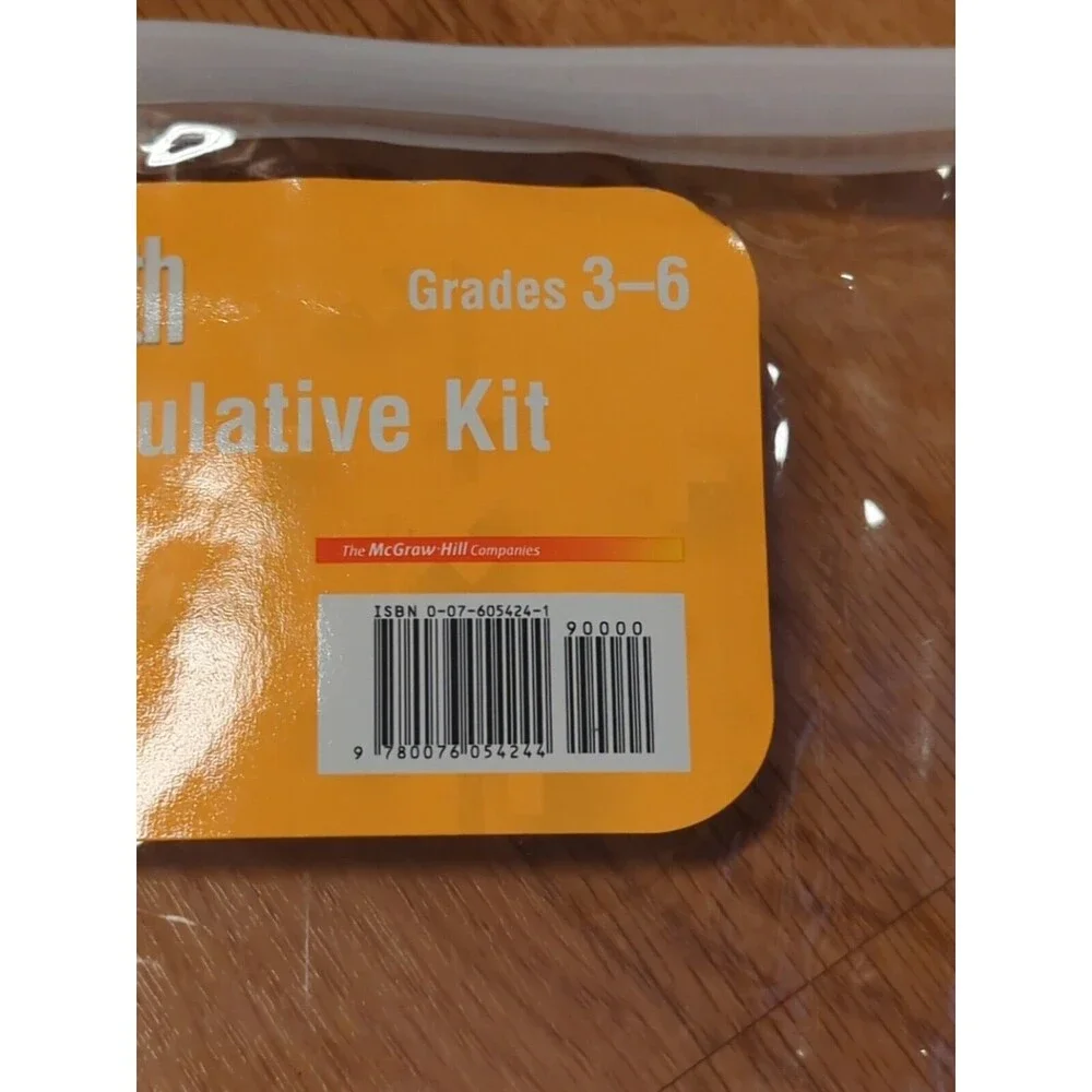 SRA Real Math Individual Manipulative Kit Grades 3-6 McGraw Hill Homeschool